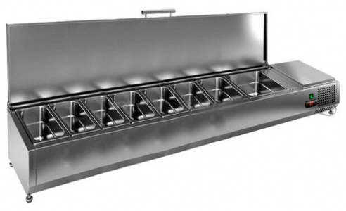 Витрина Vrtu 1835 для стола Hicold Pz3