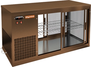 Витрина тепловая Hicold Vrl T 1300 L Bronze
