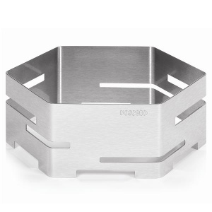 База нейтральная Honeycomb Small D35,6См H12,7См, шестиугольная, нерж.сталь Sm116