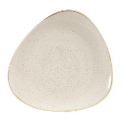 Тарелка мелкая треугольная 26,5СМ, без борта, Stonecast, цвет Nutmeg Cream Snmstr101 – купить в RuOborudovanie.ru с доставкой до двери Купить тарелка мелкая треугольная 26,5см, без борта, stonecast, цвет nutmeg cream snmstr101 – цена от завода, доставка до двери | RuOborudovanie.ru