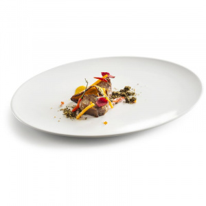 Блюдо овальное "Minimal' 35Х25СМ V0858-0335