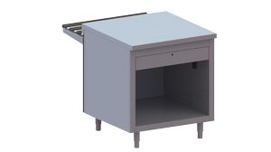 Прилавок нейтральный Apach Chef Line Lun720Hc