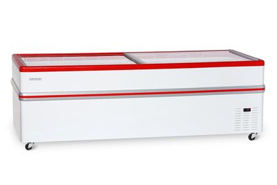 Ларь-бонета СНЕЖ BONVINI BF 2500L (красная)