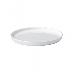 Тарелка мелкая Chefs Walled D21См H2См, с прямым бортом, Chefs Plates, цвет White Whwp211